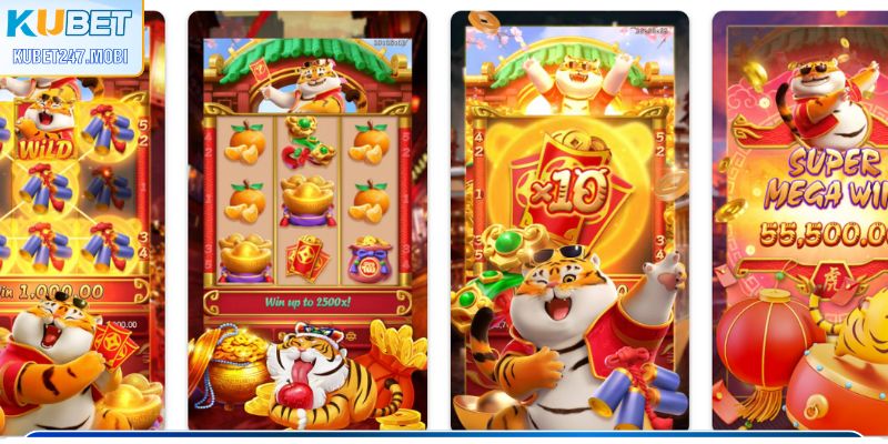 Giao diện game Wild Tiger ấn tượng